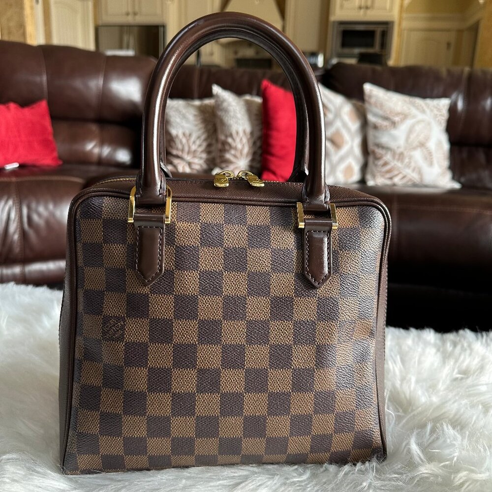 ❌SOLD❌ Authentic Louis Vuitton Damier Ebene Brera Hand Bag - Picture 3 of 15